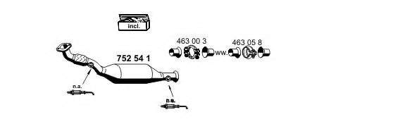 ERNST 100265 Exhaust System